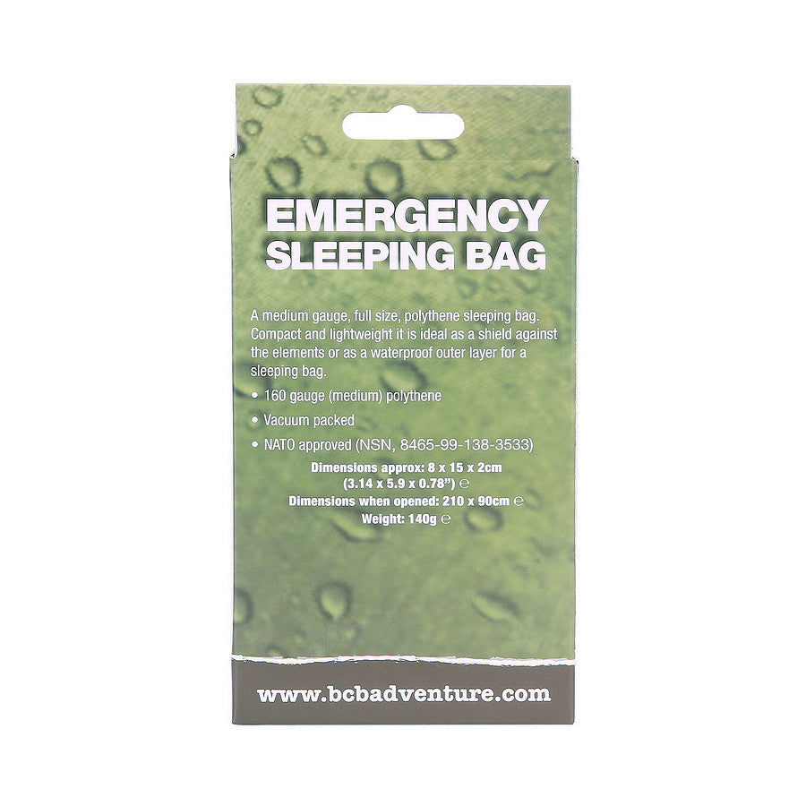 Sac de Dormit de Urgență BCB Emergency CL520 Argintiu/Crom - Protecție Vitală Compactă