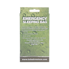 Sac de Dormit de Urgență BCB Emergency CL520 Argintiu/Crom - Protecție Vitală Compactă