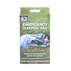 Sac de Dormit de Urgență BCB Emergency CL520 Argintiu/Crom - Protecție Vitală Compactă