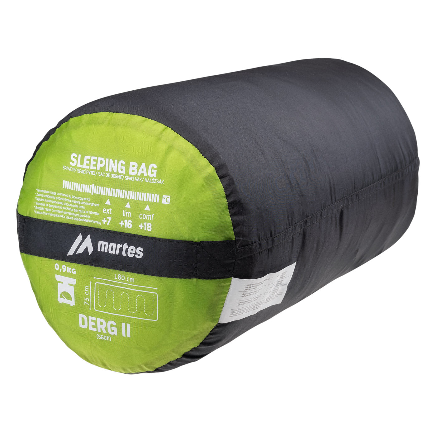 Sac de Dormit DERG II Martes Essentials - Confort +18°C, Ușor - 3