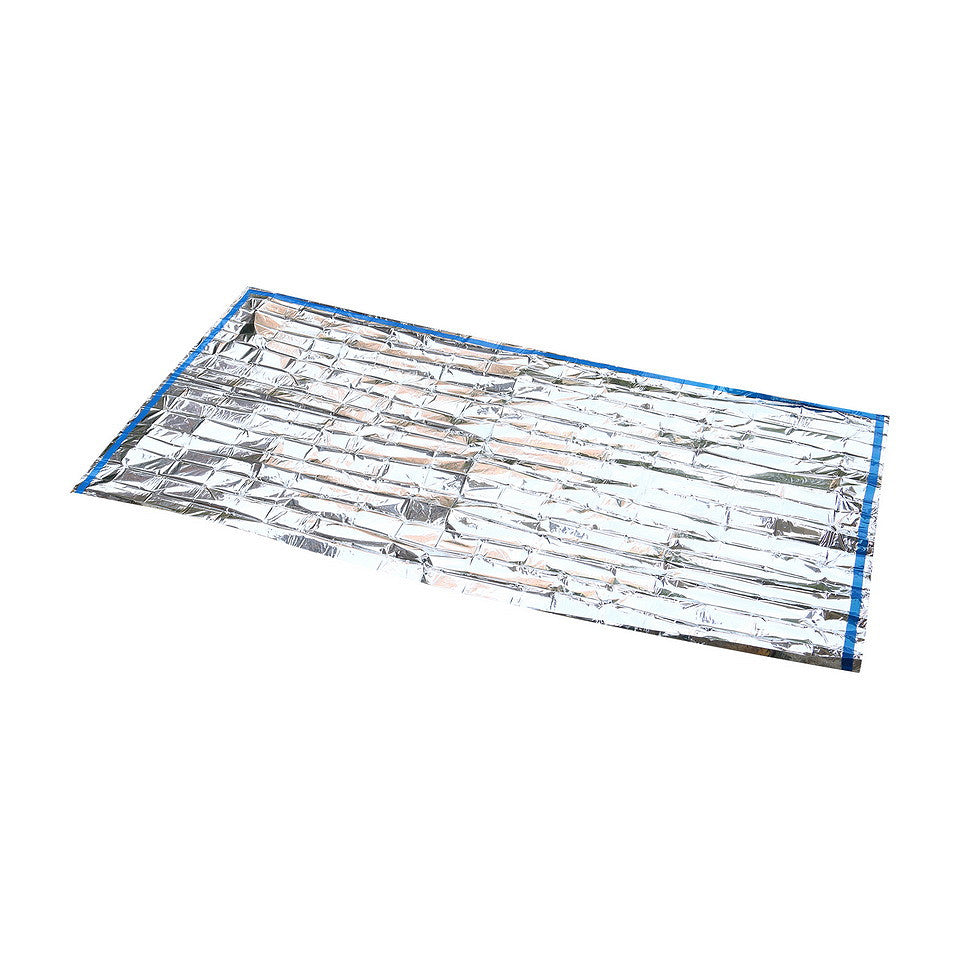 Sac de Dormit Emergency Argintiu/Crom Fosco - Protecție Vitală Anti-Hipotermie