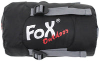 Sac de dormit Extralight Negru FoxOutdoor - +10°C la +29°C, Sac Compresie