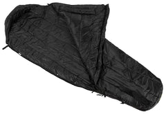 Sac de dormit GI Modular "Interm." Negru MFH - -23°C, Fermoar YKK