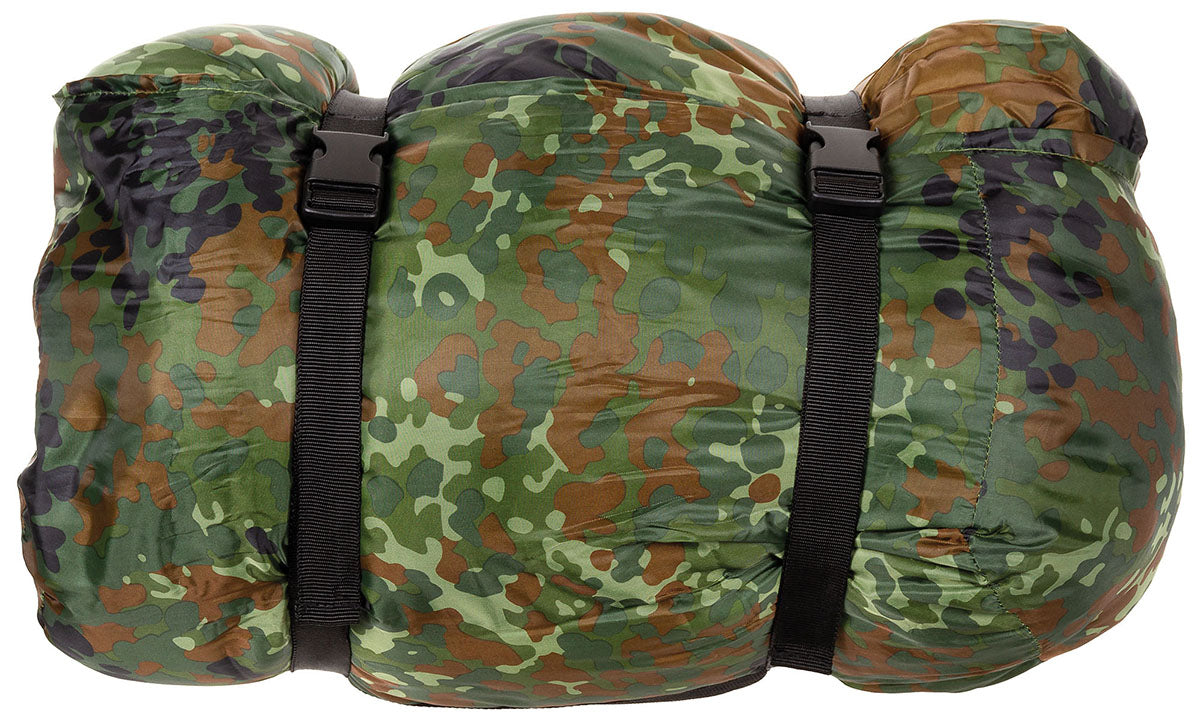 Sac de dormit Israel Pilot BW Camo MFH - -10°C, Umplutură 2 Straturi