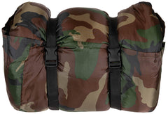 Sac de dormit Israelian Pilot Woodland MFH - -10°C la +15°C, Umplutură 2 Straturi