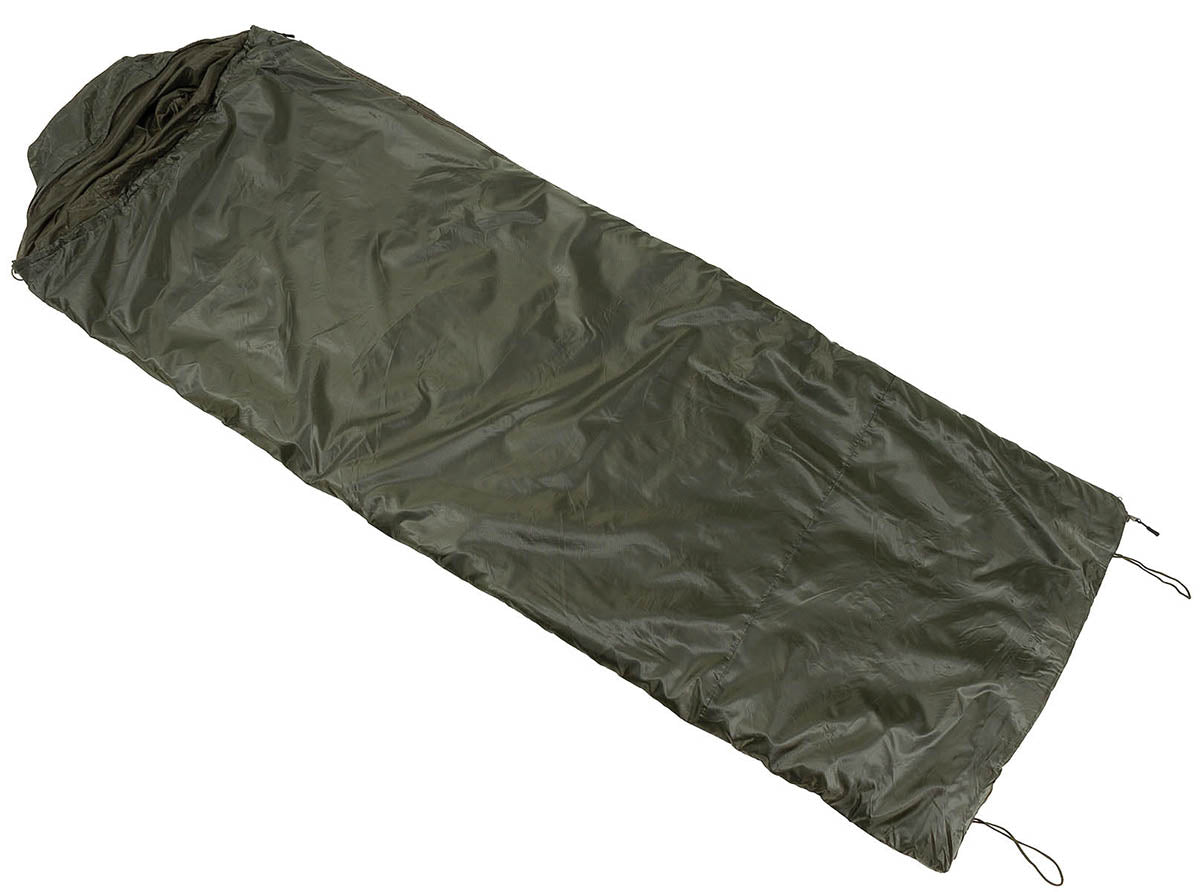 Sac de Dormit Jungle Bag Oliv Snugpak - Comfort 7°C, Plasă Anti-Țânțari