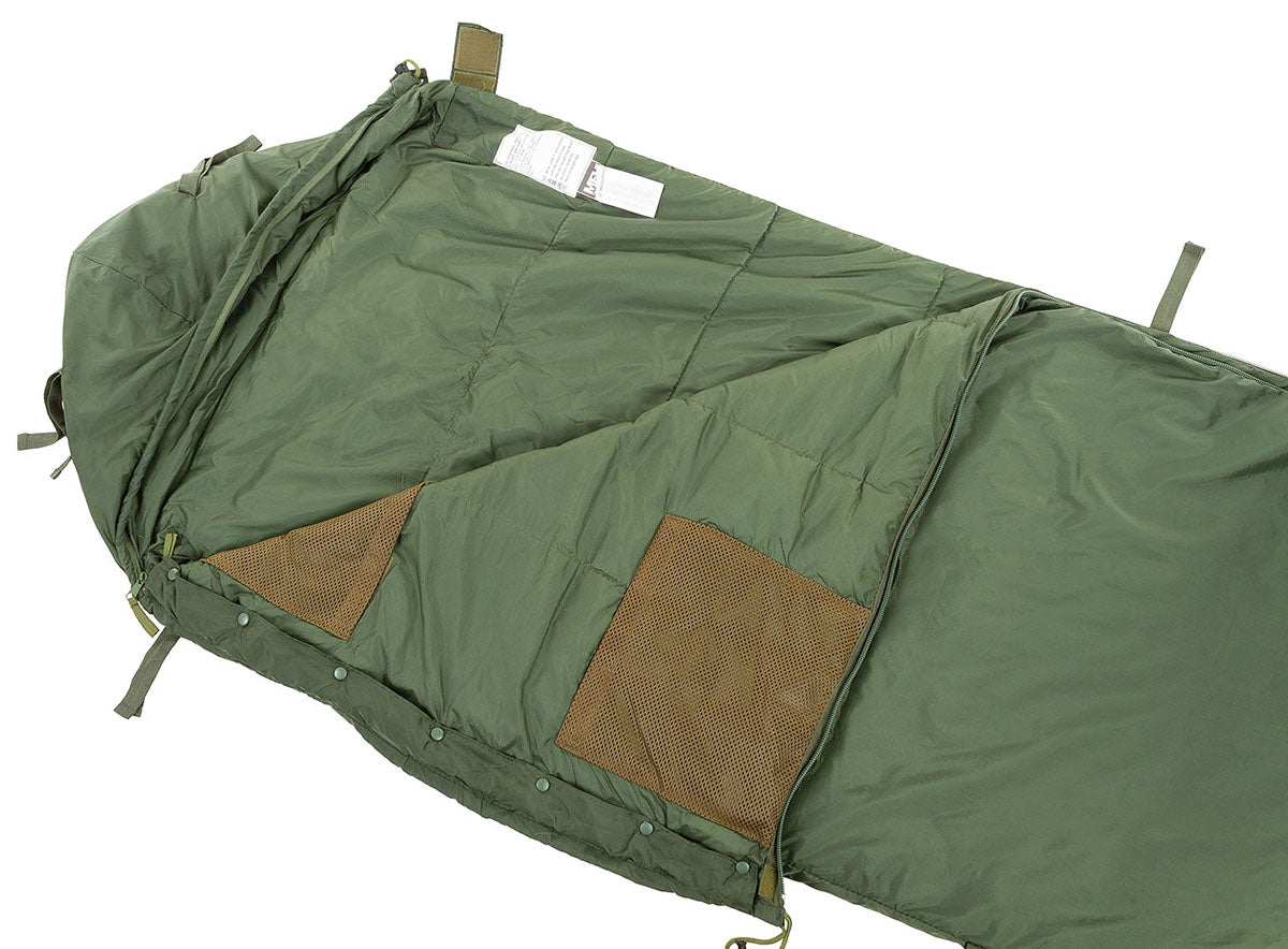 Sac de Dormit LW Oliv MFHProfessional - Sistem Modular, Pătură