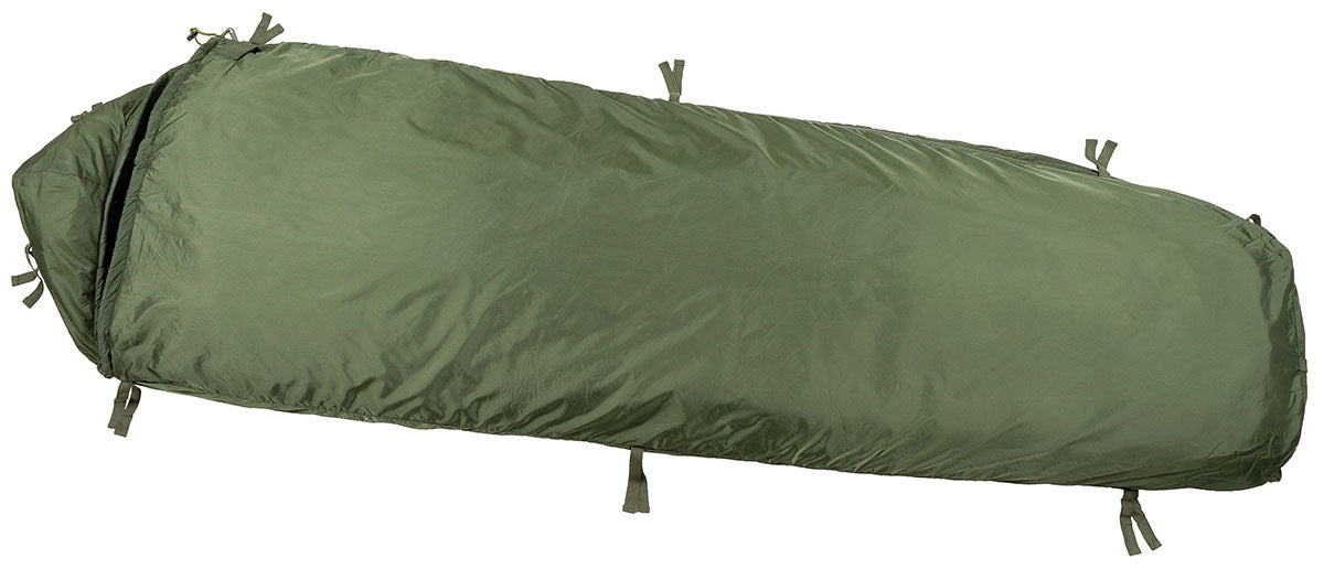 Sac de Dormit LW Oliv MFHProfessional - Sistem Modular, Pătură