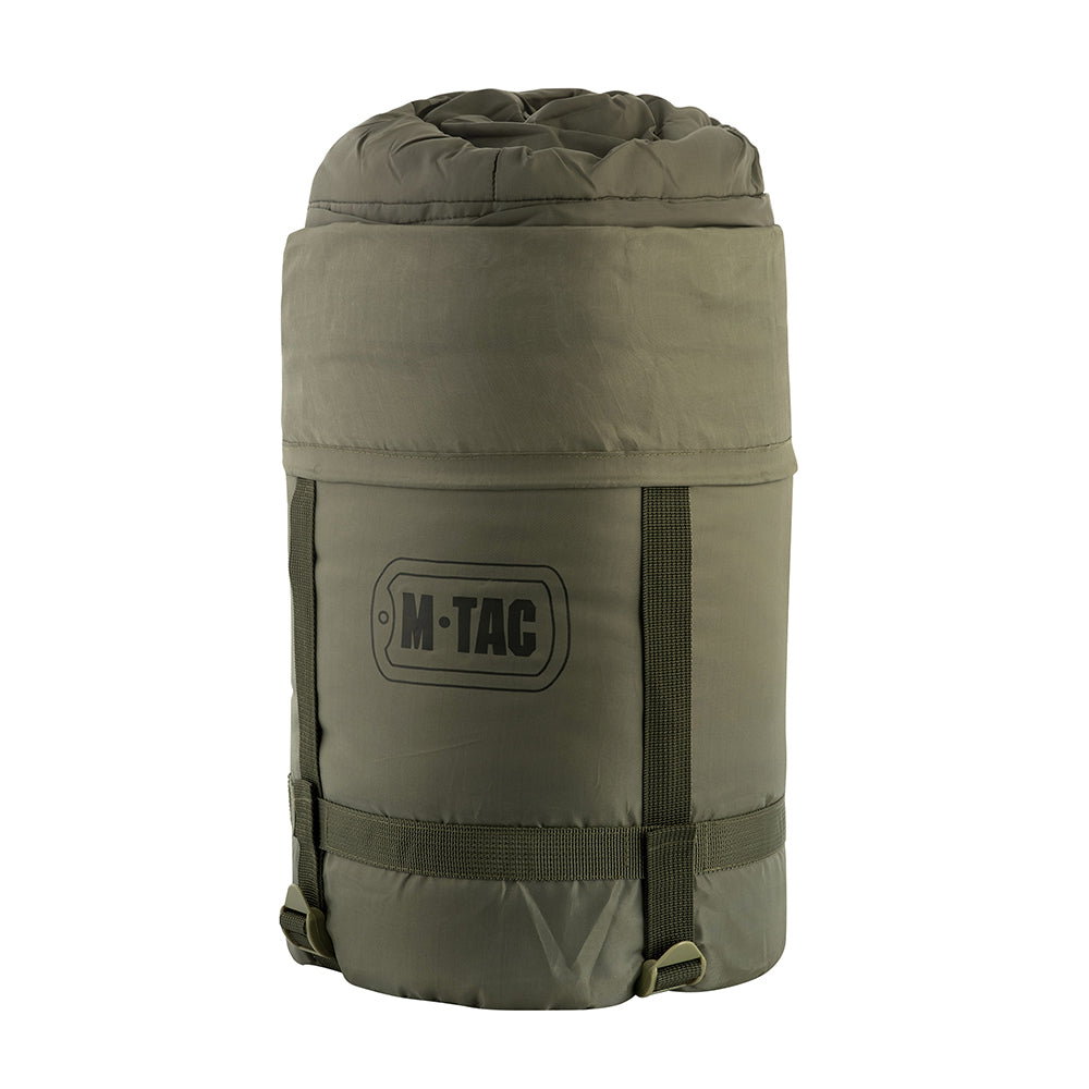 Sac de Dormit M-Tac cu Husă Compresie - Olive, -5/+5°C