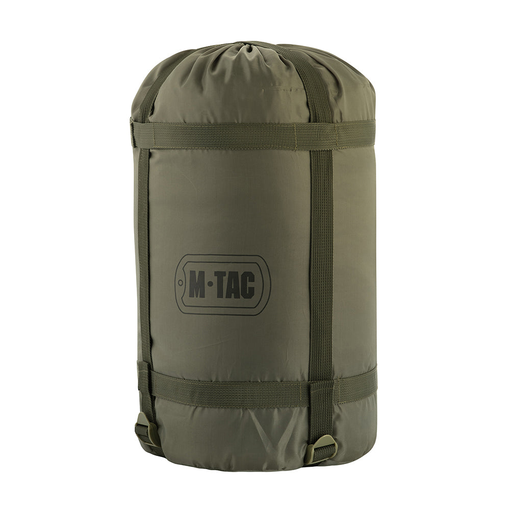 Sac de Dormit M-Tac cu Husă Compresie - Olive, -5/+5°C