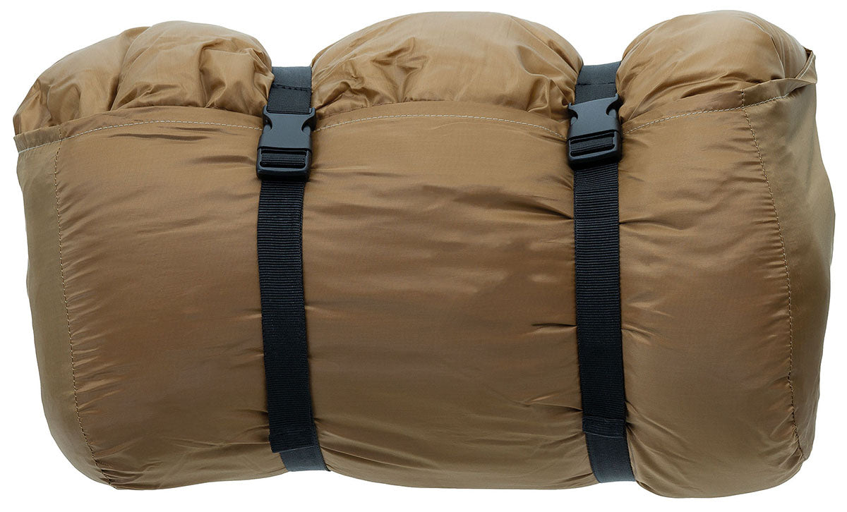Sac de Dormit MFH Israel. Pilotenschlafsack Coyote Tan - -10/+15°C, 2 straturi