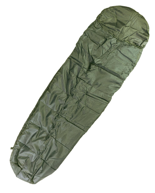 Sac de Dormit Mil-Tec Commando – Confort 6°C, Limită 1°C, Oliv