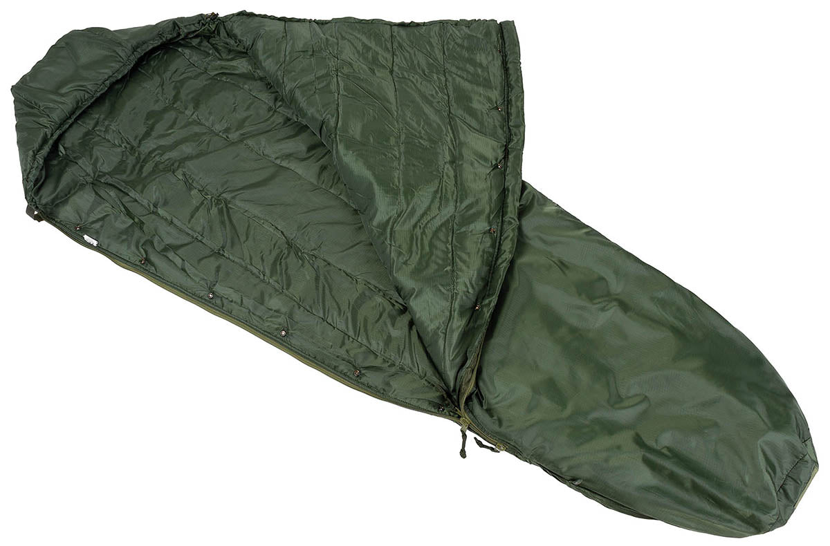 Sac de Dormit Modular GI Parte Exterioară Oliv MFH - Stil US Army, -1°C