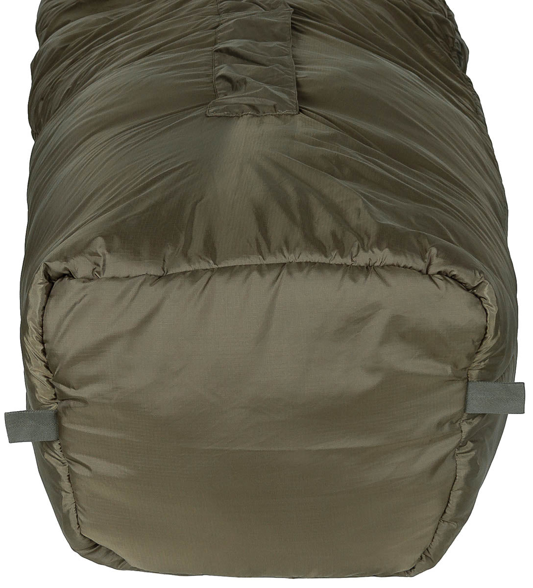 Sac de dormit Mumie "3 Anotimpuri" Verde Oliv MFH - -10°C la +15°C, Fermoar central