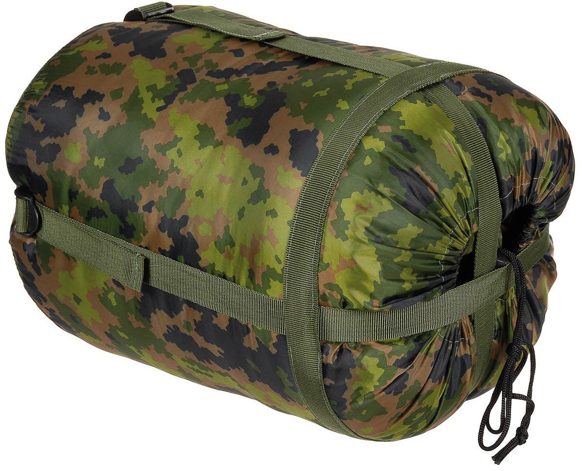 Sac de dormit Mumie Camuflaj M05 MFH - -10°C/+15°C, Umplutură 2 Straturi