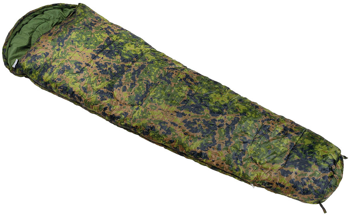 Sac de dormit Mumie Camuflaj M05 MFH - -10°C/+15°C, Umplutură 2 Straturi