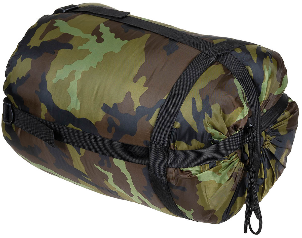 Sac de dormit Mumie M95 CZ Camo MFH - Temp. -10°C, 2 straturi