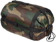 Sac de dormit mumie Woodland MFH - -10°C la +15°C, 2 straturi