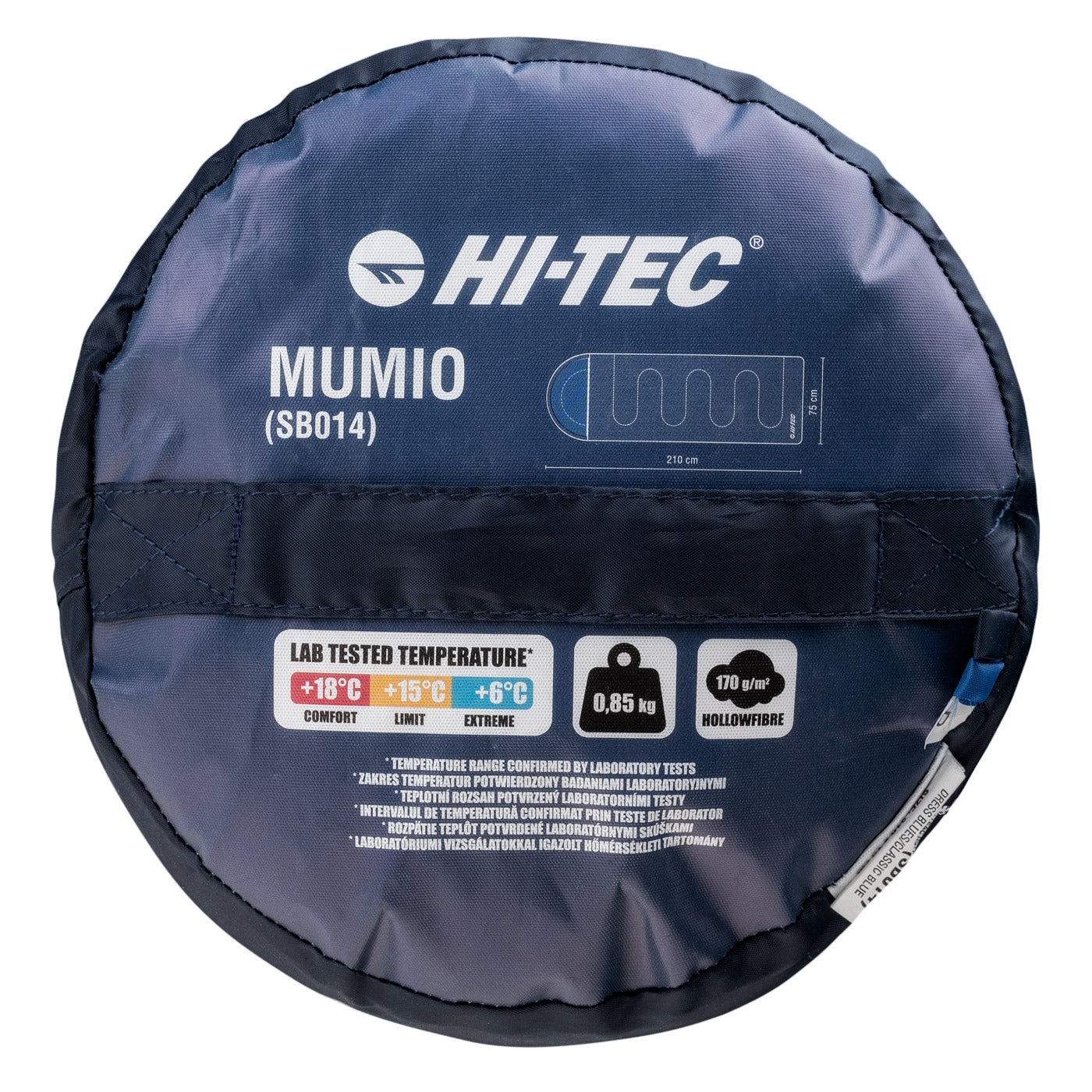 Sac de Dormit MUMIO Hi-Tec - Plic, Confort +18°C, Ușor - 4