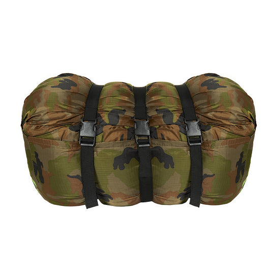 Sac de Dormit Pilot Camo Woodland - Rezistență la Orice Provocare