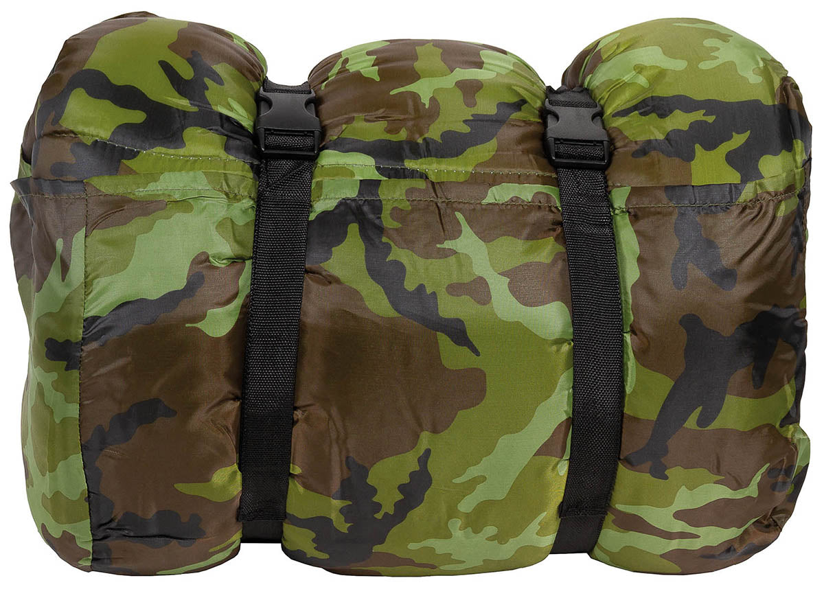 Sac de Dormit Pilot Israel M95 CZ Camo MFH - -10°C/+15°C, 2 Straturi