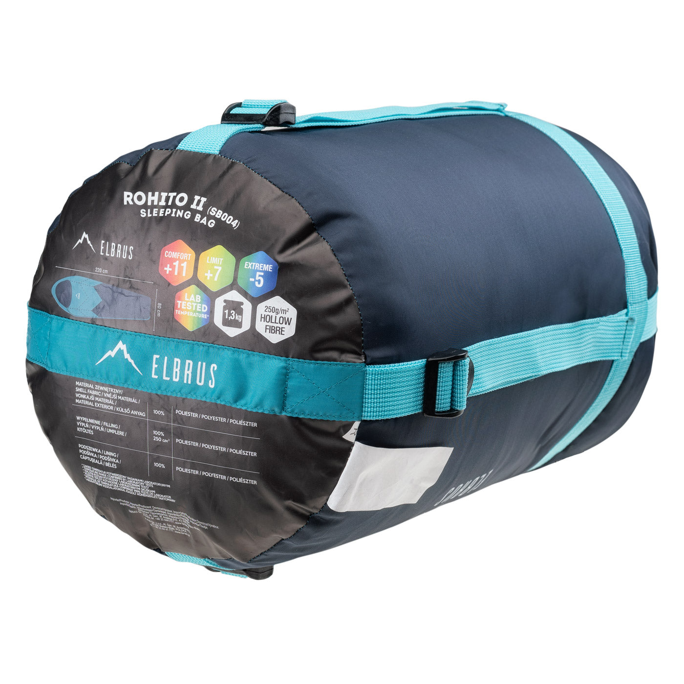Sac de Dormit ROHITO II ELBRUS - Tip Mumie, Confort și Portabilitate - 2