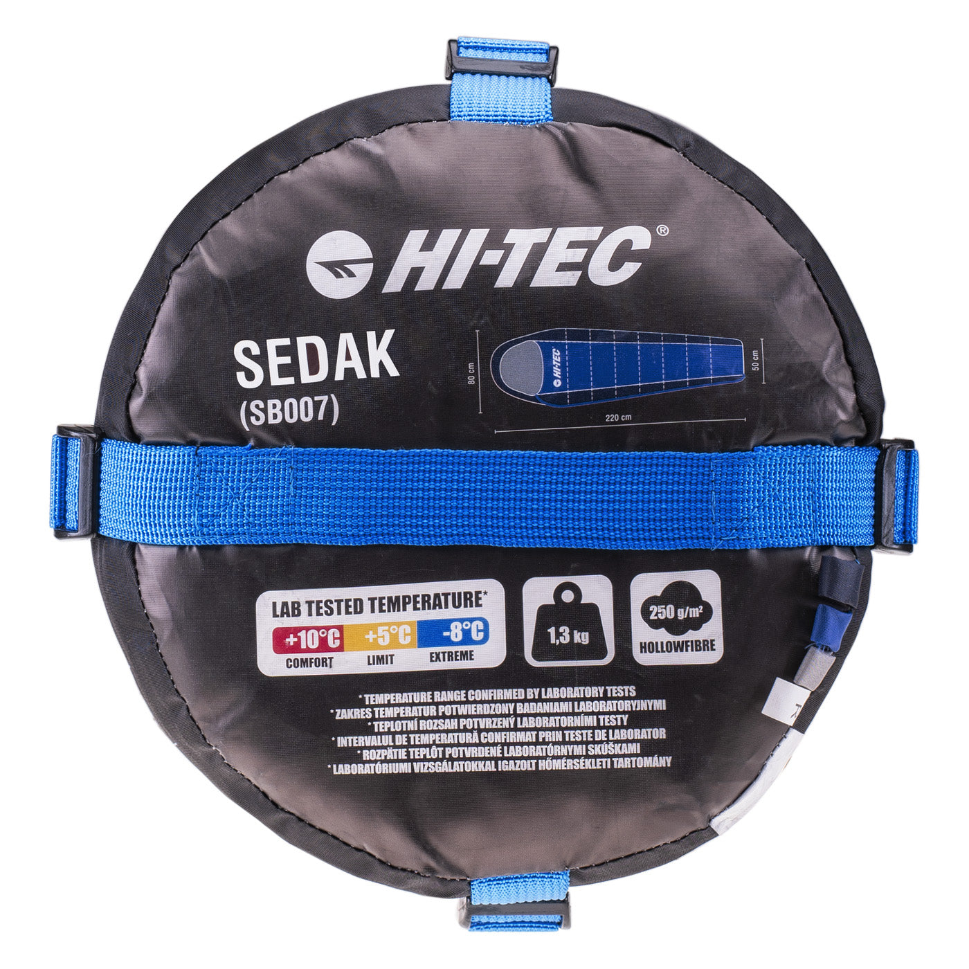 Sac de Dormit Sedak Hi-Tec - Tip Mufă, Compact, Confort +10°C - 2