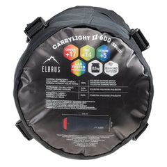 Sac de Dormit Tip Mumie CARRYLIGHT II 600 ELBRUS - Ultraușor, Compact - 3