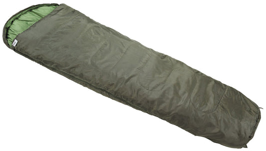 Sac de Dormit tip mumie Verde Oliv MFH - -10°C la +15°C, Umplutură 2 Straturi