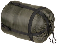Sac de Dormit tip mumie Verde Oliv MFH - -10°C la +15°C, Umplutură 2 Straturi