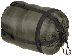 Sac de Dormit tip mumie Verde Oliv MFH - -10°C la +15°C, Umplutură 2 Straturi