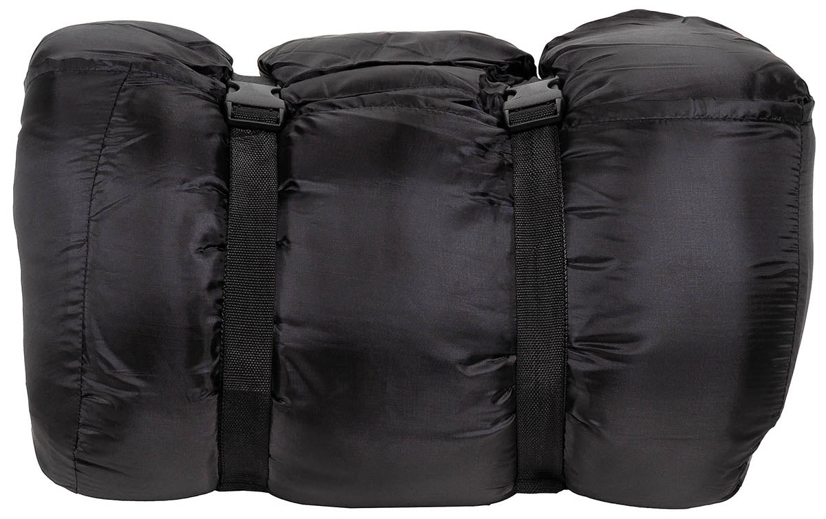 Sac de dormit Tip Pilot Negru MFH - -10°C la +15°C, 2 straturi