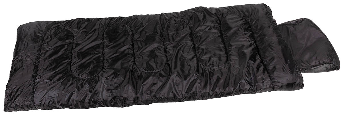 Sac de dormit Tip Pilot Negru MFH - -10°C la +15°C, 2 straturi