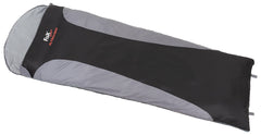 Sac de Dormit Ultralight Negru FoxOutdoor - +11°C la +21°C, Fermoar pe toată lungimea