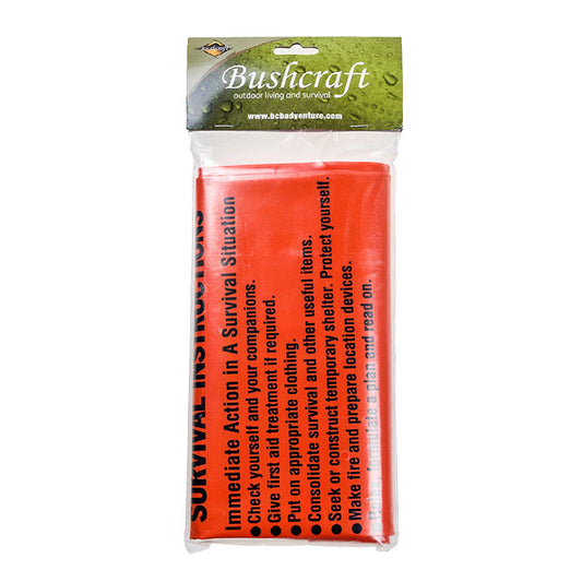 Sac de Supraviețuire BCB Survival bag CL044 Portocaliu - Ghid Esențial și Protecție Vitală