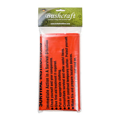Sac de Supraviețuire BCB Survival bag CL044 Portocaliu - Ghid Esențial și Protecție Vitală