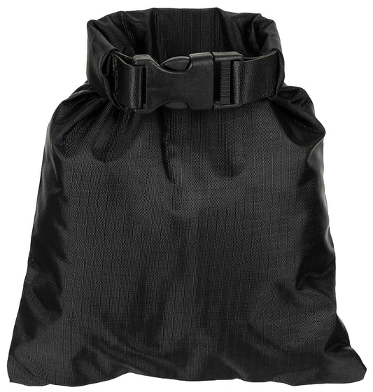 Sac etanș Drybag 1L Negru MFH - Ușor, Impermeabil