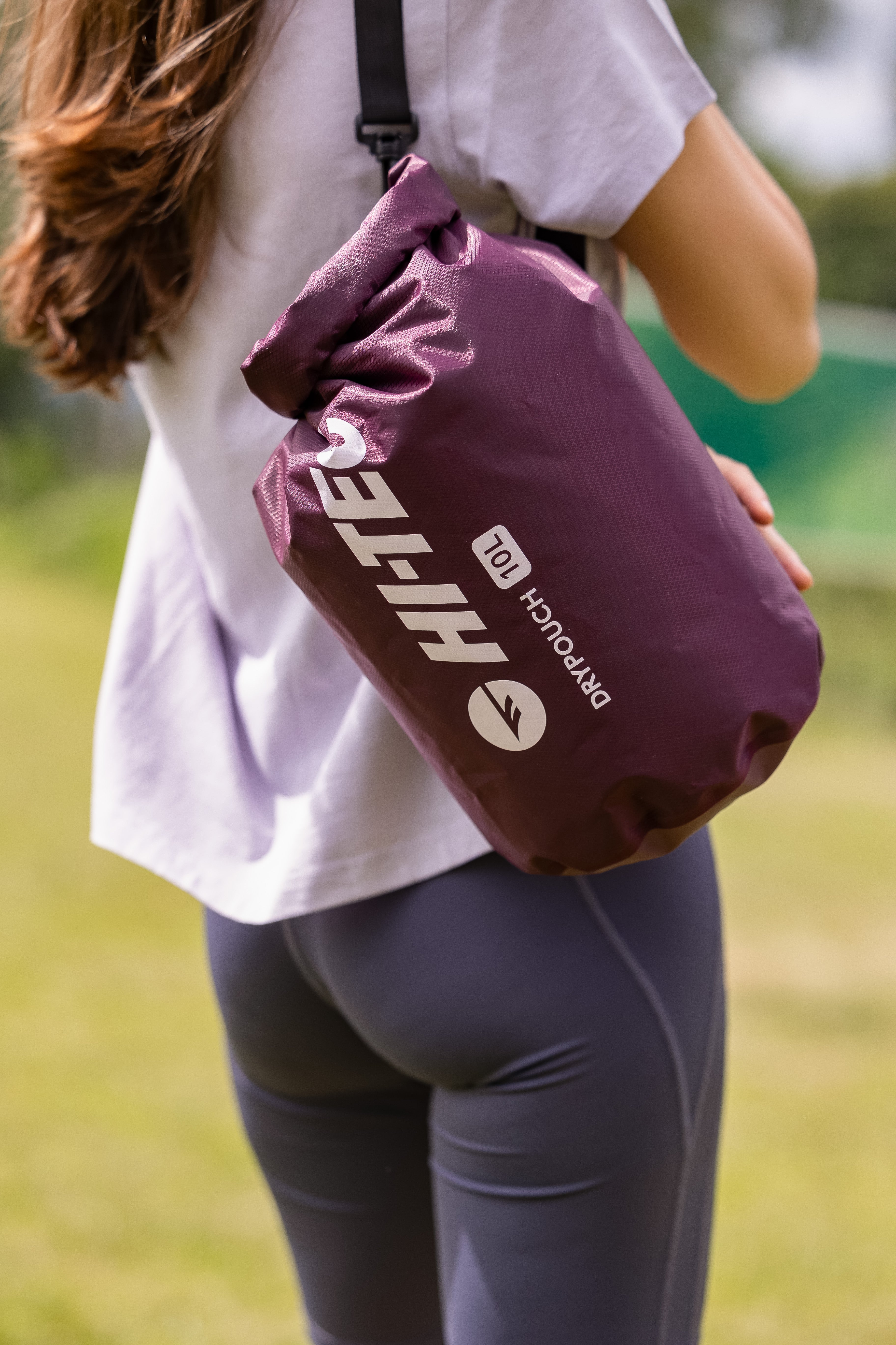 Sac Etanș Drypouch 10 Hi-Tec Violet – 10L, Ripstop Impermeabil - poza 6