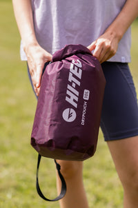 Sac Etanș Drypouch 10 Hi-Tec Violet – 10L, Ripstop Impermeabil - poza 7