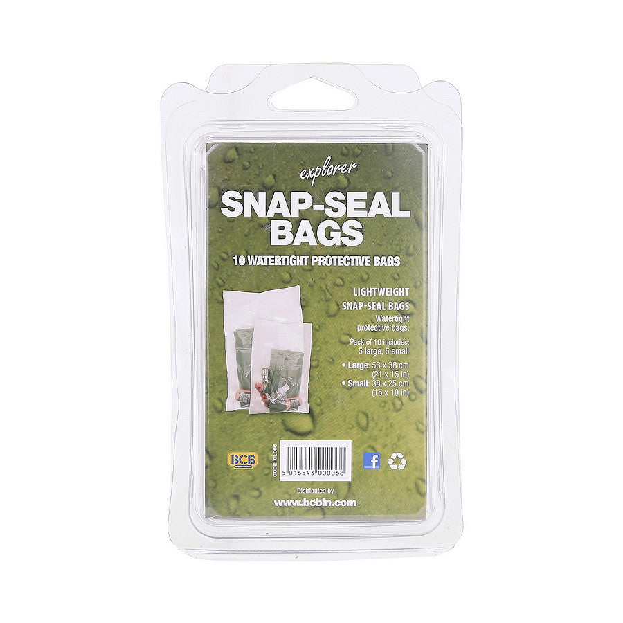 Sac Etanș Transparent BCB Snap seal bag CL006 BCB - Claritate și Rezistență