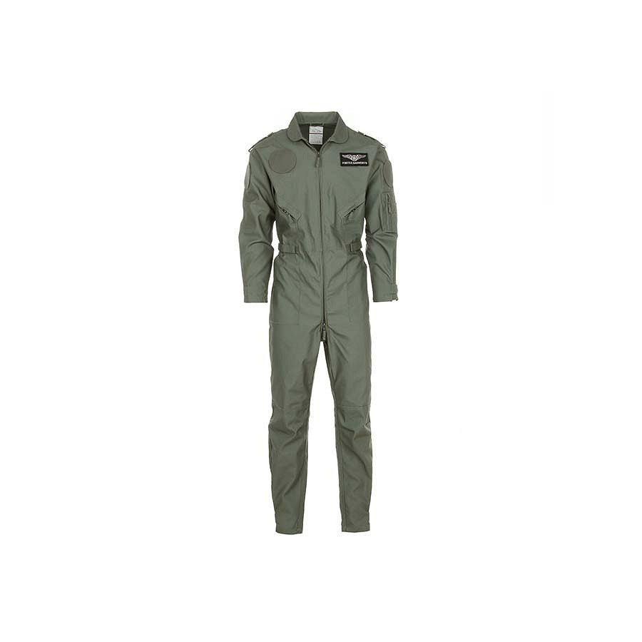 Salopetă Copii Kinder Sage Green - Pregătit pentru Aventură