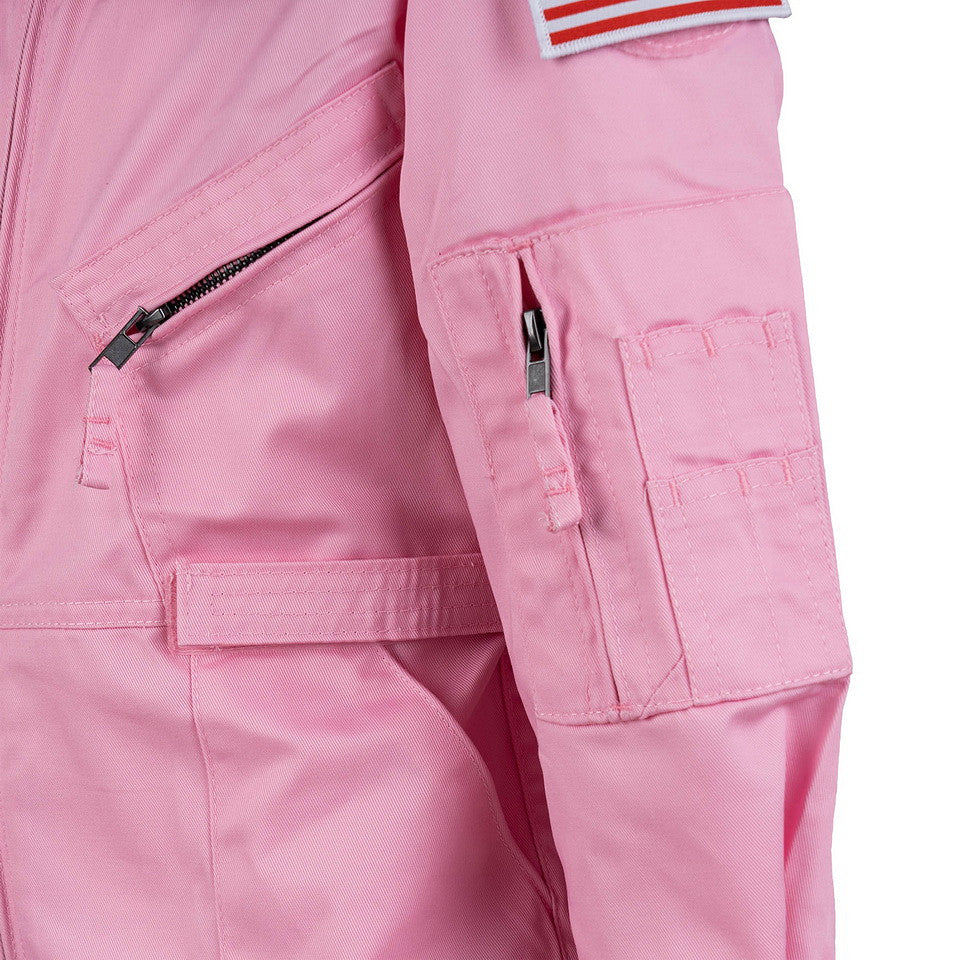 Salopetă Kinder overall Roze Fostex Garments - Misiune de Explorare Zilnică