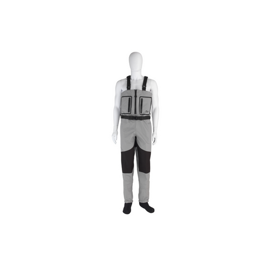 Salopetă Waders D-Vec Respirabilă Daiwa - XL, Fermoar Integral - 1