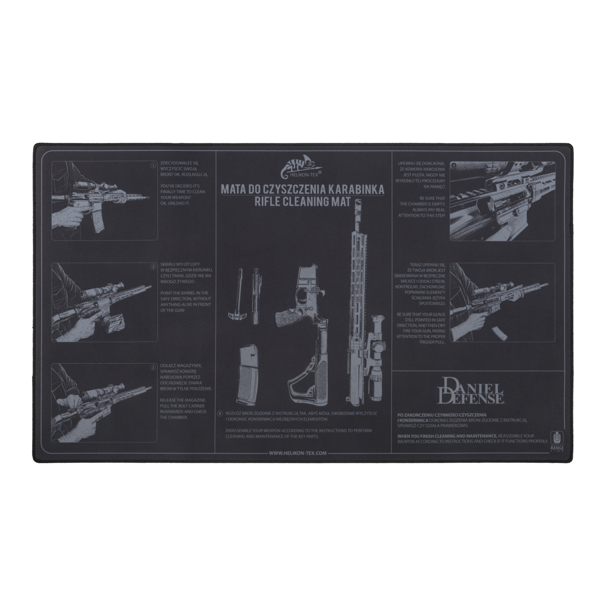 Saltea Curățare Armă Helikon-Tex Spațiu Adaptat pentru Carabine