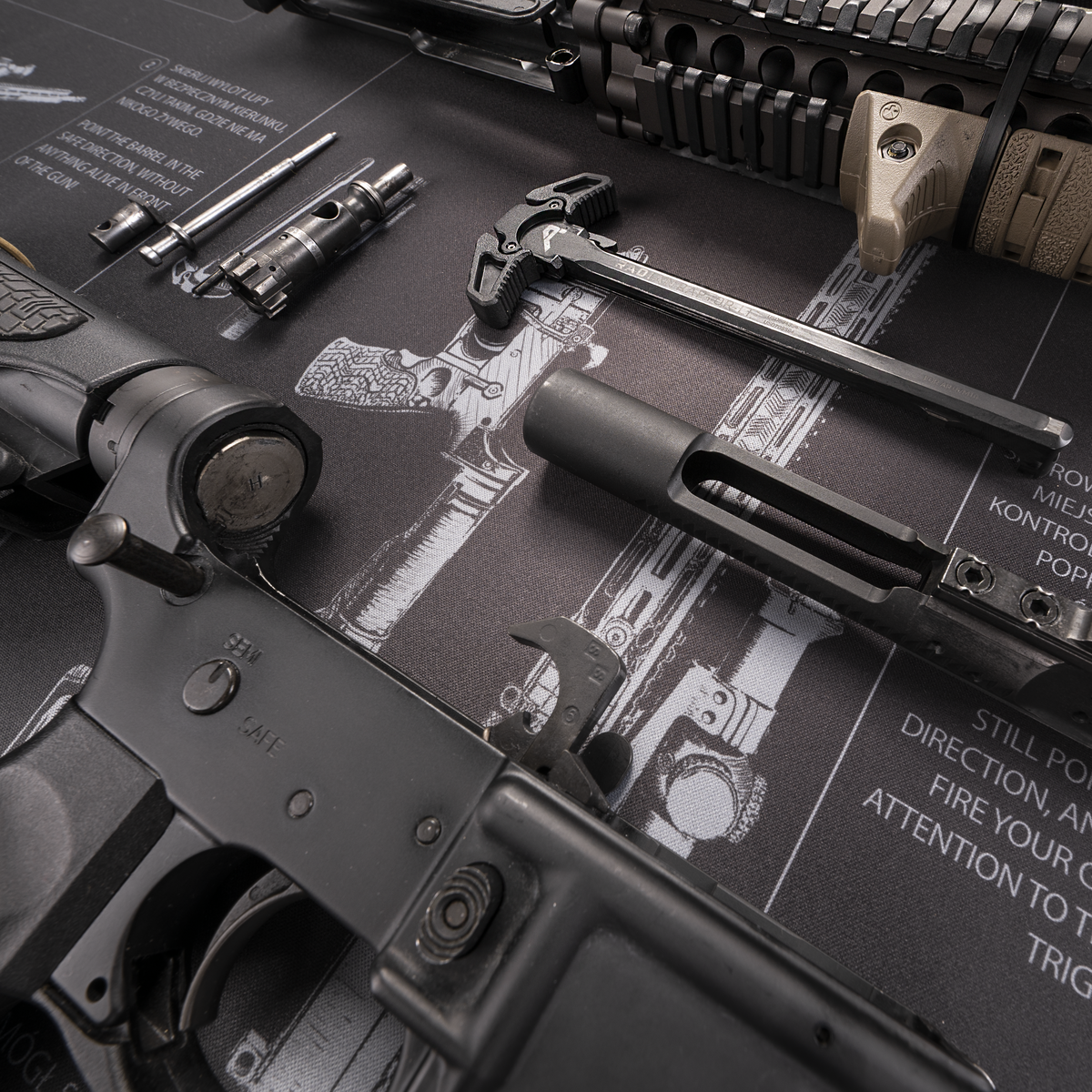 Saltea Curățare Armă Helikon-Tex Spațiu Adaptat pentru Carabine