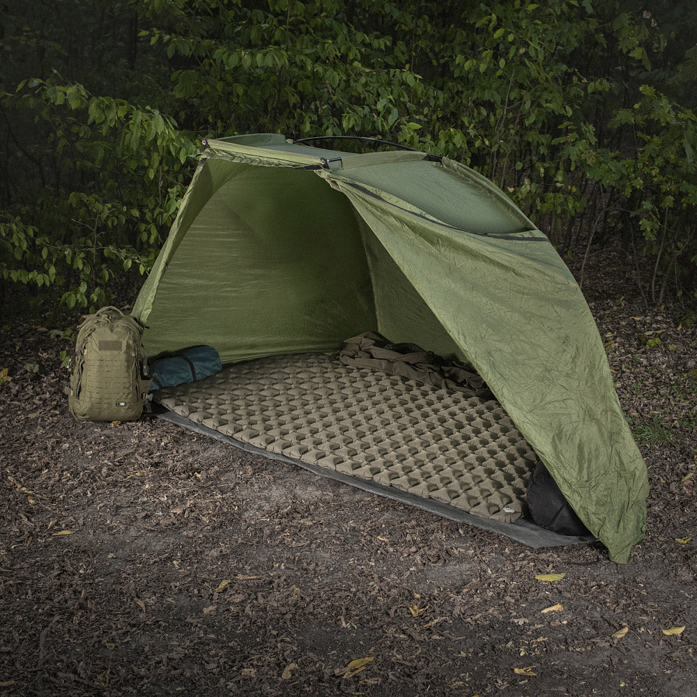 Saltea gonflabilă 195x120x5 cm M-Tac - Olive, Dublă Confort