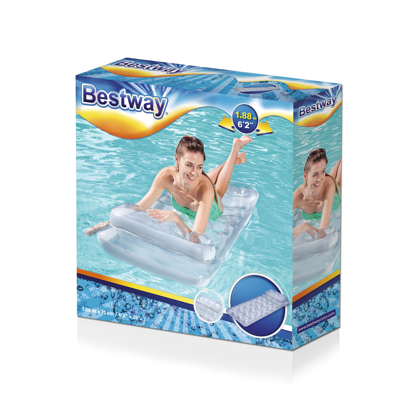 Saltea gonflabilă 43024 METAL TECH LOUNGE BESTWAY - Relaxare & Suport - 6