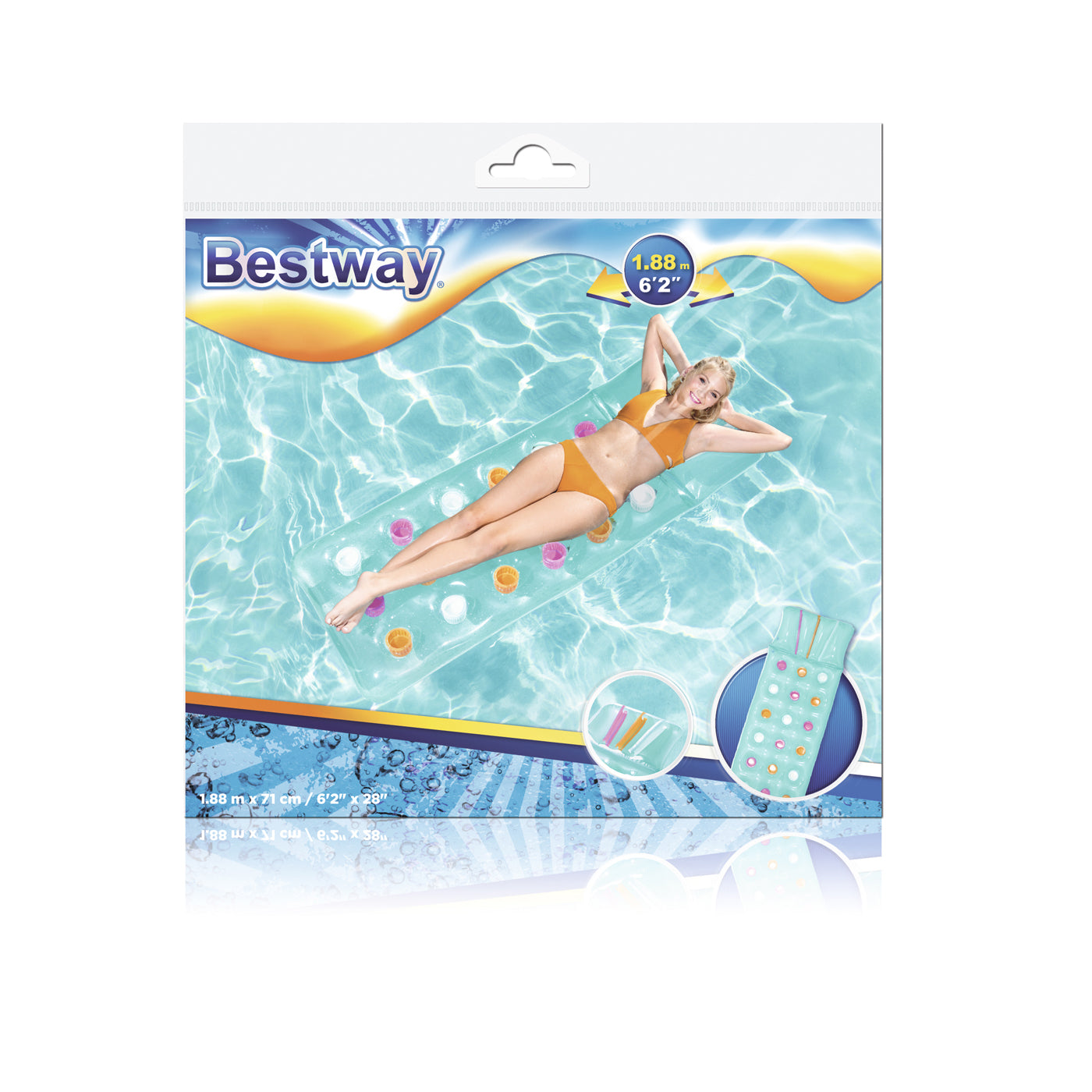 Saltea Gonflabilă Fashion Lounge Bestway - Confort & Relaxare la Piscină - 6