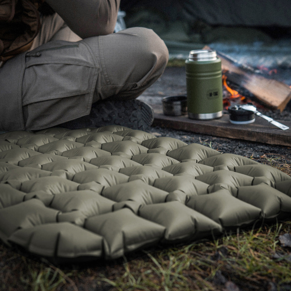 Saltea Izopren Gonflabilă M-Tac Anatomica 195x60x5cm - Olive