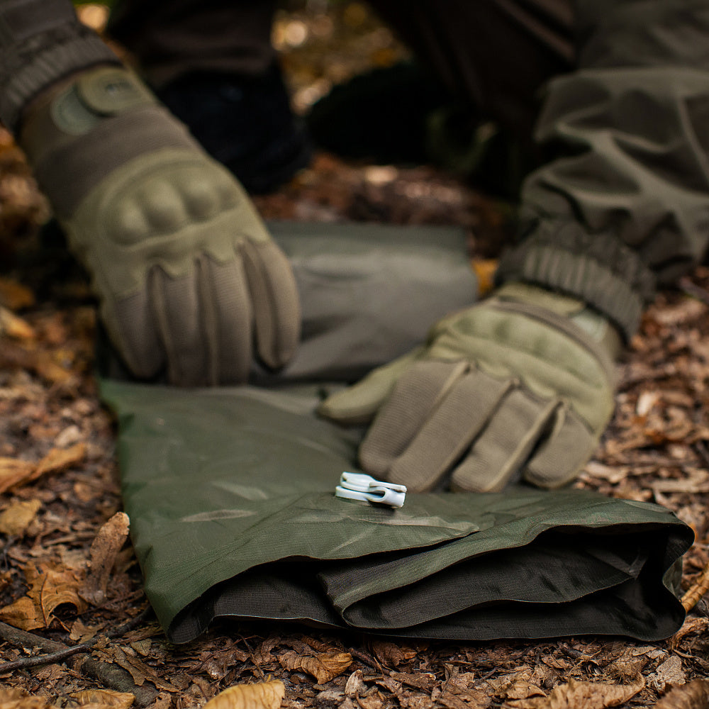 Saltea Izopren Gonflabilă M-Tac Anatomica 195x60x5cm - Olive